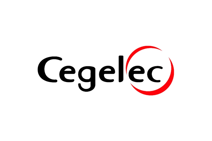 Cegelec logo.